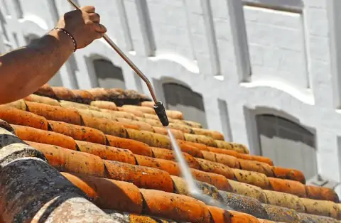 Nettoyage de toitures - Châtillon-le-Duc